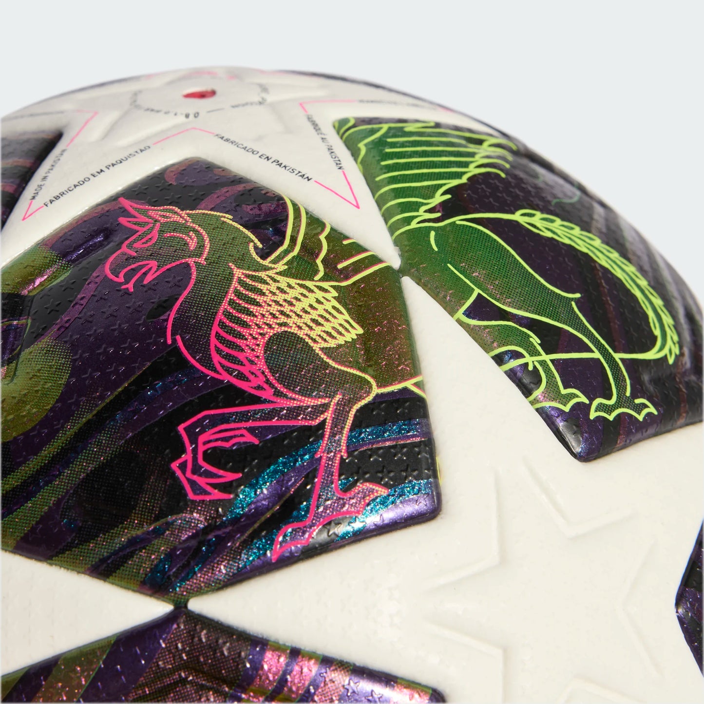 adidas UEFA CHAMPIONS LEAGUE FINAL Pro Ball | Dark Purple / White / Solar Yellow