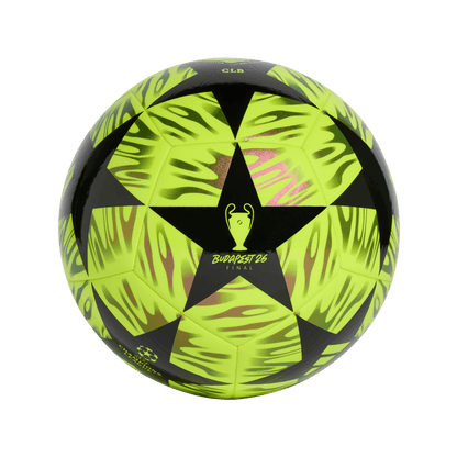 adidas UEFA CHAMPIONS LEAGUE FINAL Club Ball | Solar Yellow / Black