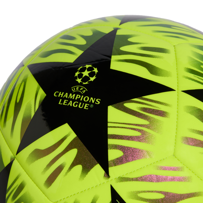 adidas UEFA CHAMPIONS LEAGUE FINAL Club Ball | Solar Yellow / Black