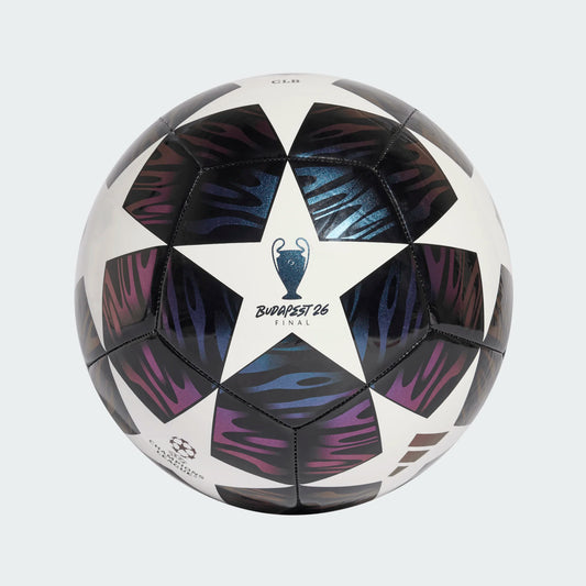 adidas UEFA CHAMPIONS LEAGUE FINAL Club Ball | Dark Purple / White / Solar Yellow