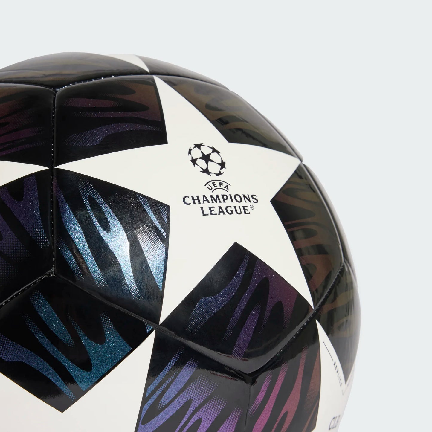 adidas UEFA CHAMPIONS LEAGUE FINAL Club Ball | Dark Purple / White / Solar Yellow