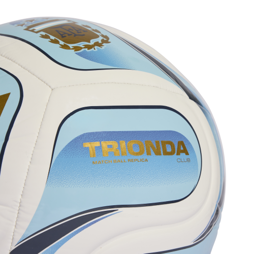 adidas FIFA World Cup 26™ Trionda  AFA Argentinian Club Ball | White / Ice Blue / Navy Blue