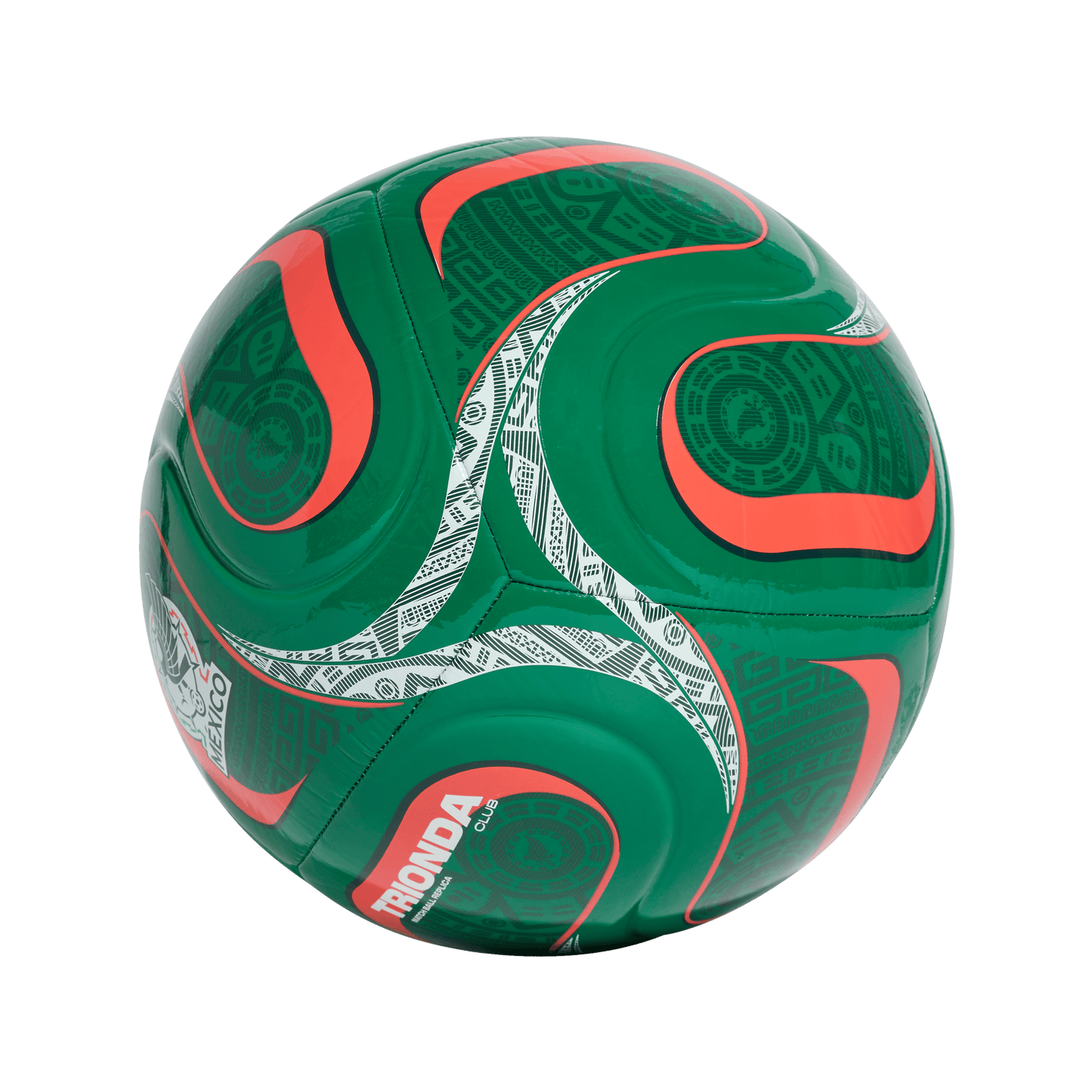 adidas FIFA World Cup 26™ Trionda Mexico Club Ball | Bold Green / Team Dark Green / Aurora Ivy