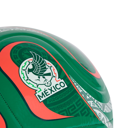 adidas FIFA World Cup 26™ Trionda Mexico Club Ball | Bold Green / Team Dark Green / Aurora Ivy