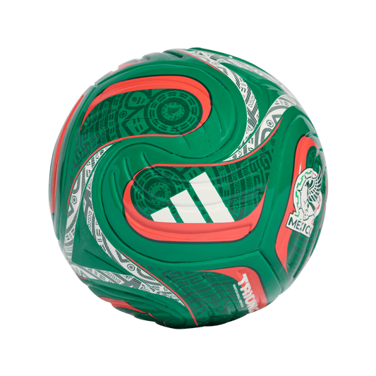 adidas Trionda Mexico Home Mini Ball | Bold Green / Team Dark Green / Aurora Ivy