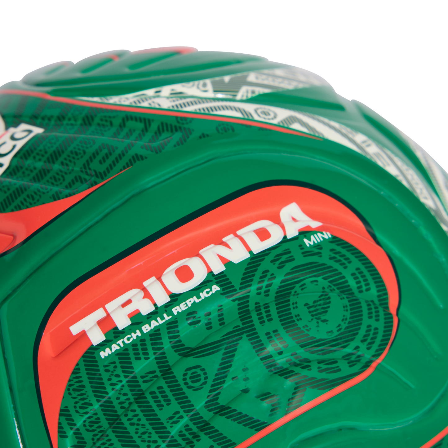 adidas Trionda Mexico Home Mini Ball | Bold Green / Team Dark Green / Aurora Ivy