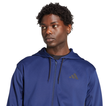 adidas Performance Training Hoodie | Navy Blue | Men's