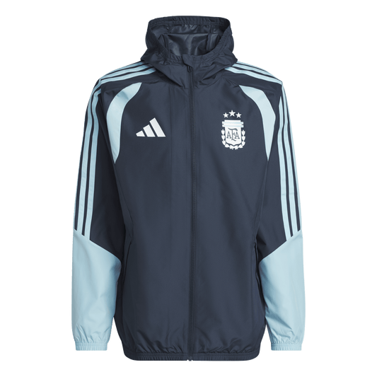 adidas Argentina 26 Tiro All Weather Jacket | Night Navy  Men's