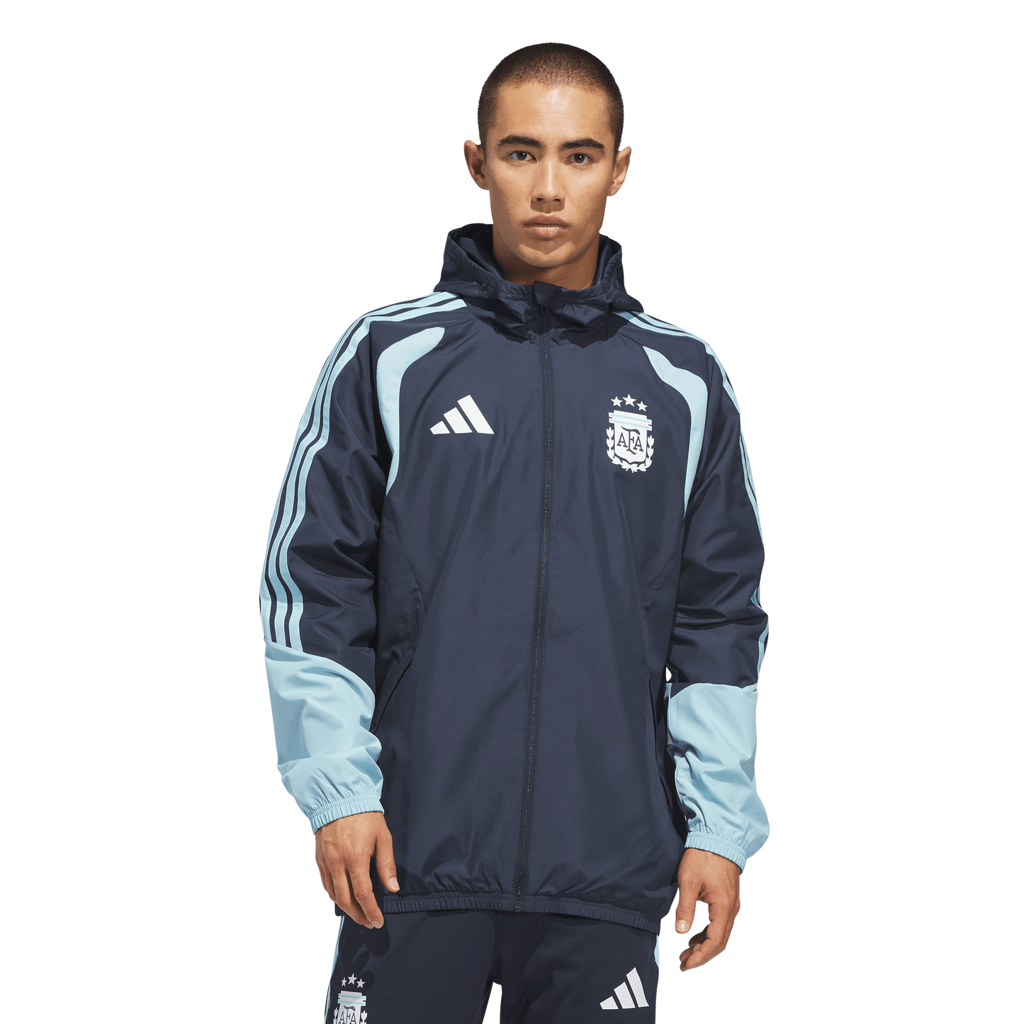 adidas Argentina 26 Tiro All Weather Jacket | Night Navy  Men's