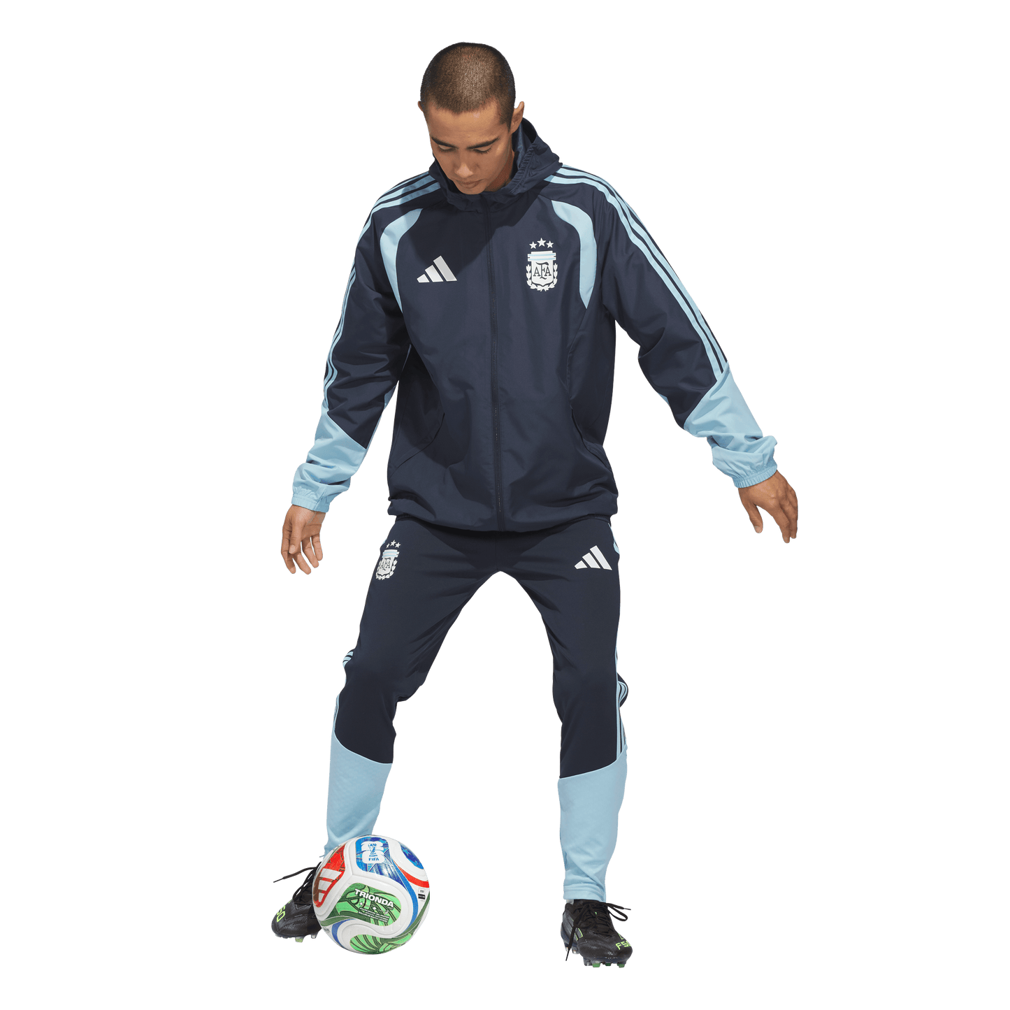 adidas Argentina 26 Tiro All Weather Jacket | Night Navy  Men's