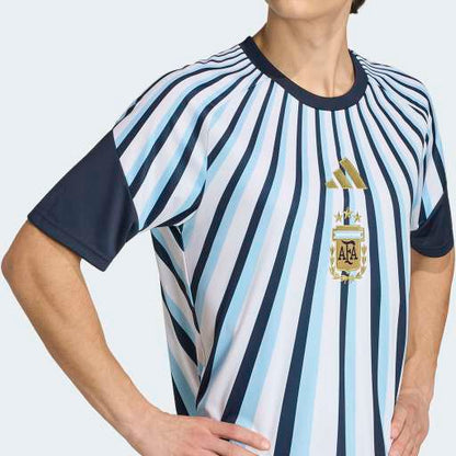adidas Argentina 26 Home Pre Match Jersey | White/ Light Blue | Men's
