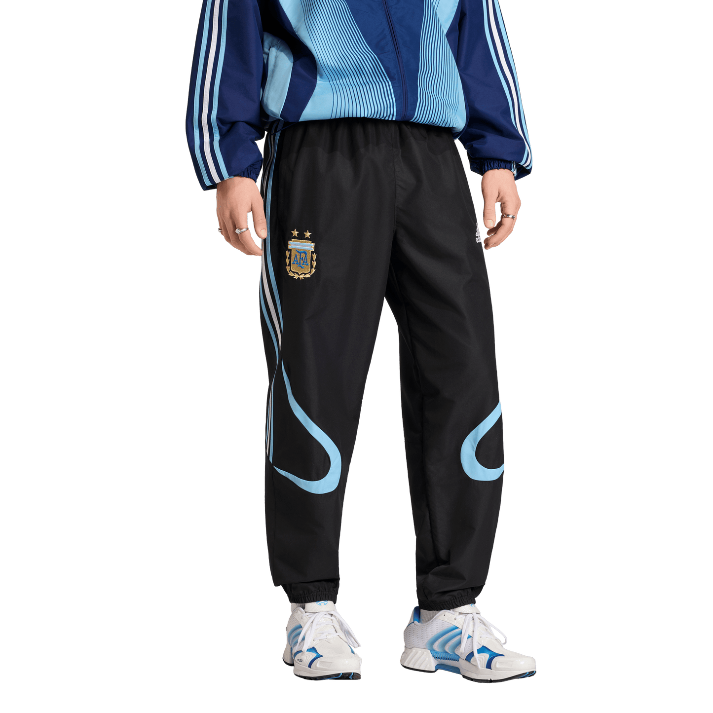 Argentina Track Pants 2006 | Black/White | Men's