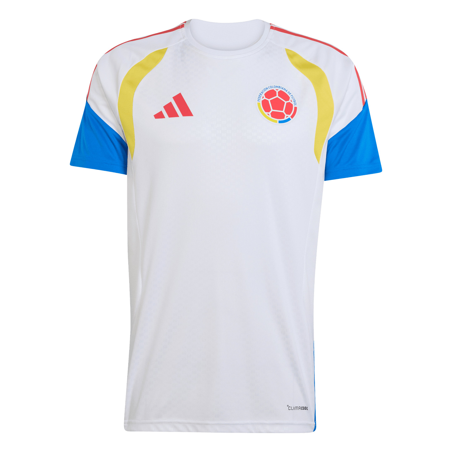 adidas Colombia 26 Tiro Training Jersey | White | Men's – stripe 3