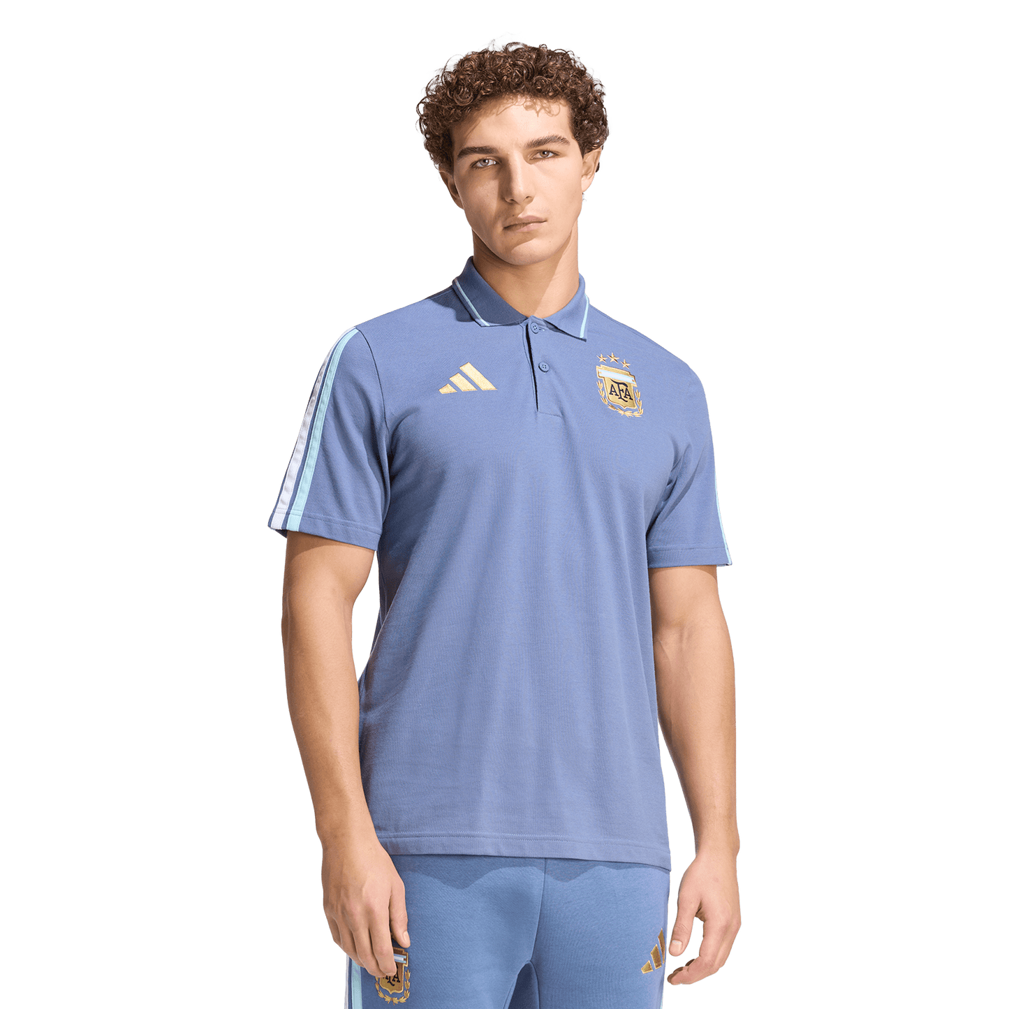 adidas Argentina 26 DNA Polo | Crew Blue | Men's