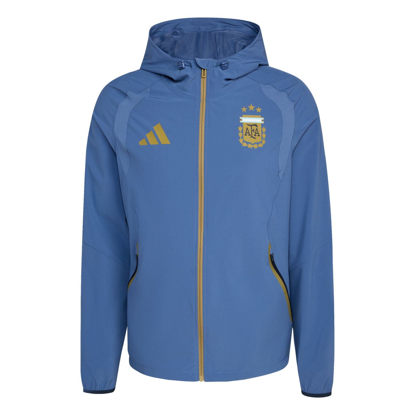 adidas Argentina 26 Tiro Travel Full Zip | Crew Blue | Men's