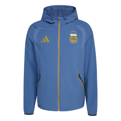 adidas Argentina 26 Tiro Travel Full Zip | Crew Blue | Men's