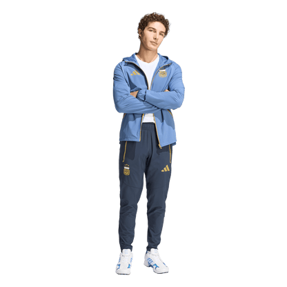 adidas Argentina 26 Tiro Travel Full Zip | Crew Blue | Men's