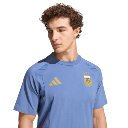 adidas Argentina 26 Tiro Training Tee | Crew Blue | Men's