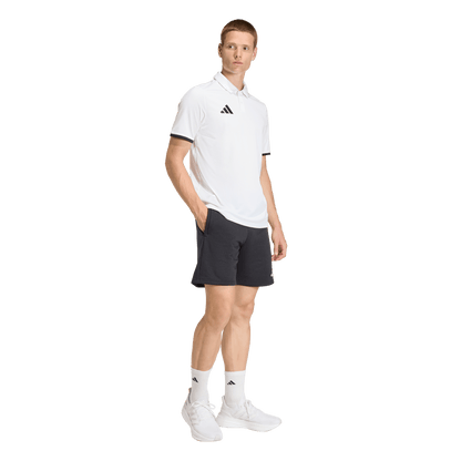 adidas Entrada 26 Polo | White / Black | Men's