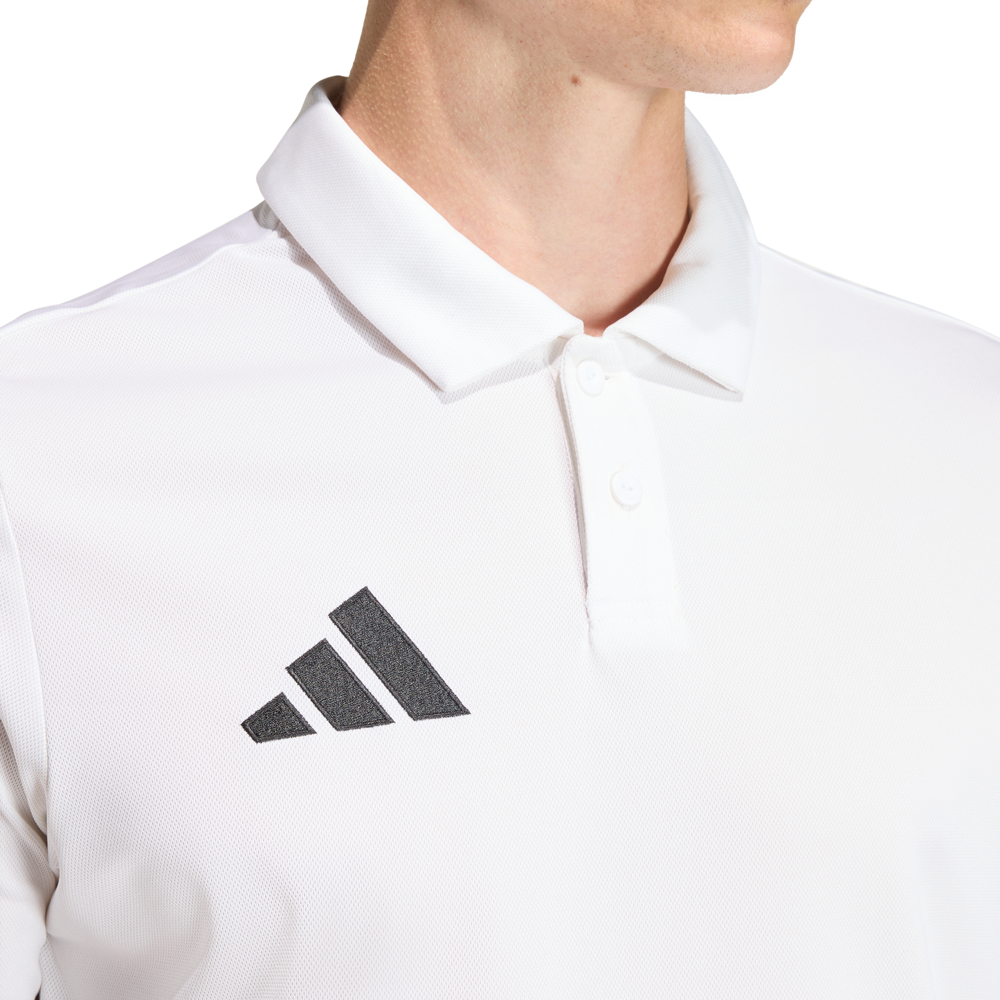 adidas Entrada 26 Polo | White / Black | Men's