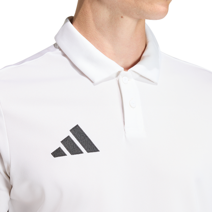 adidas Entrada 26 Polo | White / Black | Men's