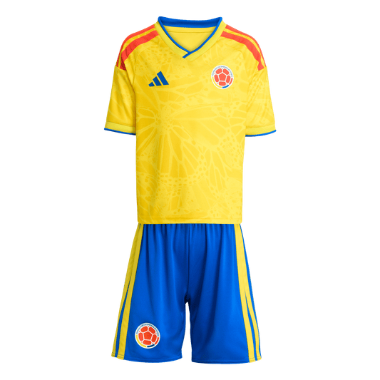 adidas Colombia 26 Home Mini Kit | Yellow / Royal Blue | Kid's