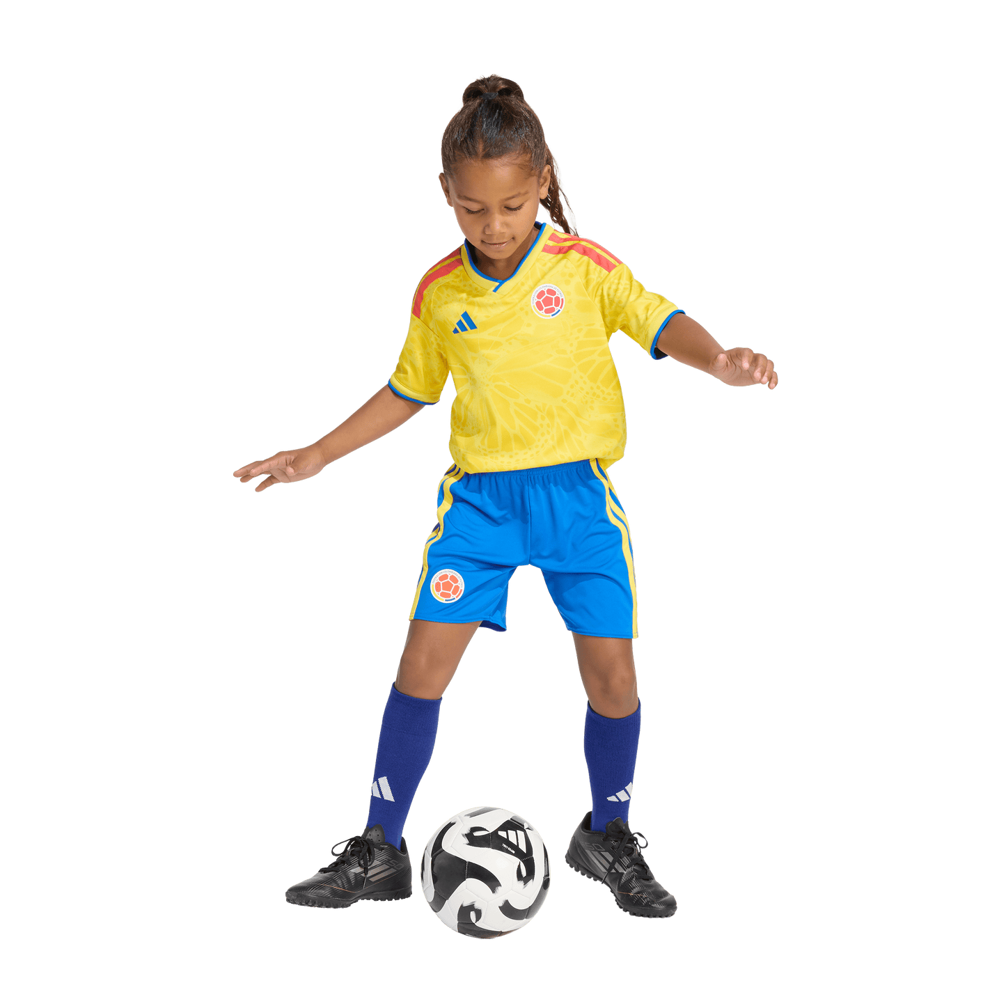 adidas Colombia 26 Home Mini Kit | Yellow / Royal Blue | Kid's