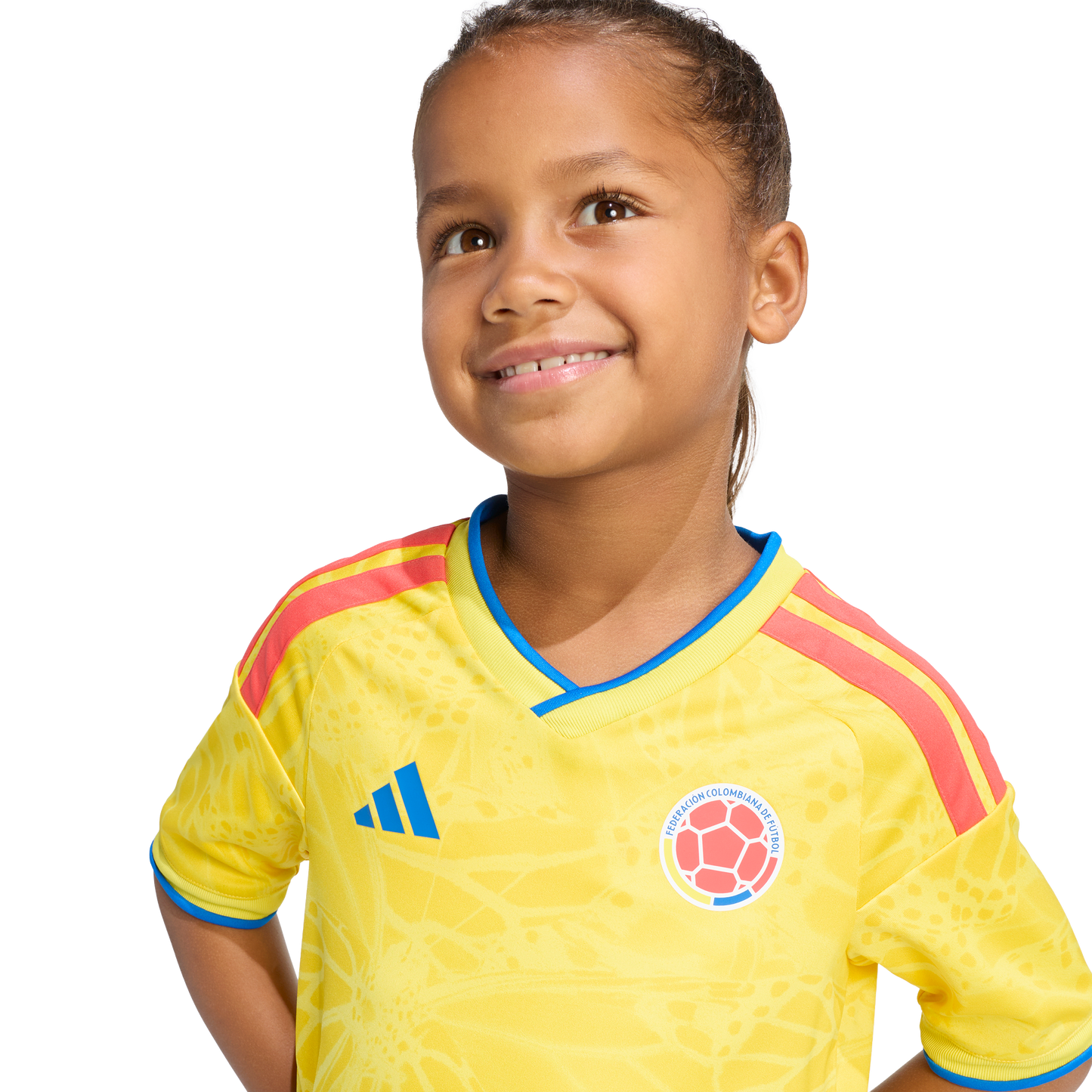 adidas Colombia 26 Home Mini Kit | Yellow / Royal Blue | Kid's