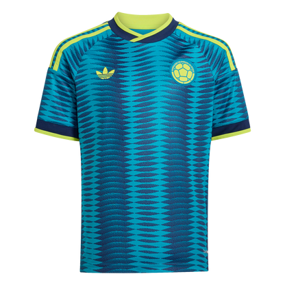 adidas Colombia 26 Away Kids Jersey | Navy Blue / Petrol | Kid's