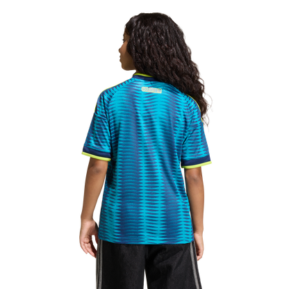adidas Colombia 26 Away Kids Jersey | Navy Blue / Petrol | Kid's