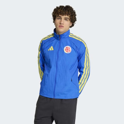 adidas Colombia Home Anthem Jacket| Blue | Men's