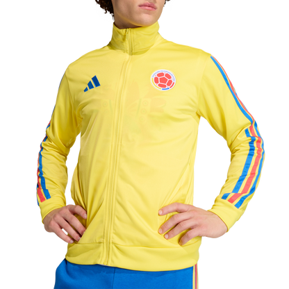 adidas FCF DNA Training Track Top | Yellow | Men's