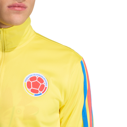 adidas FCF DNA Training Track Top | Yellow | Men's