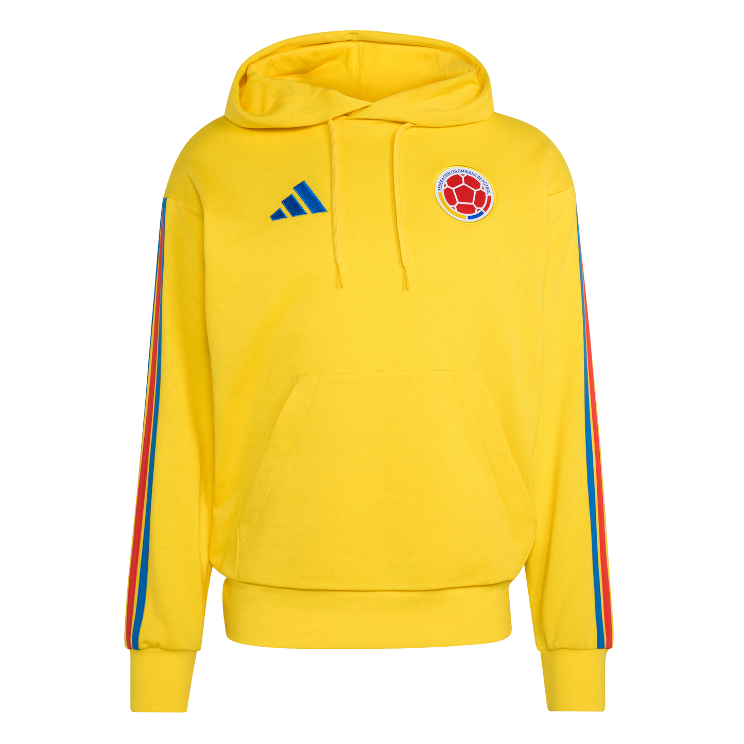 adidas Colombia DNA Fleece Hoodie | Yellow | Men's