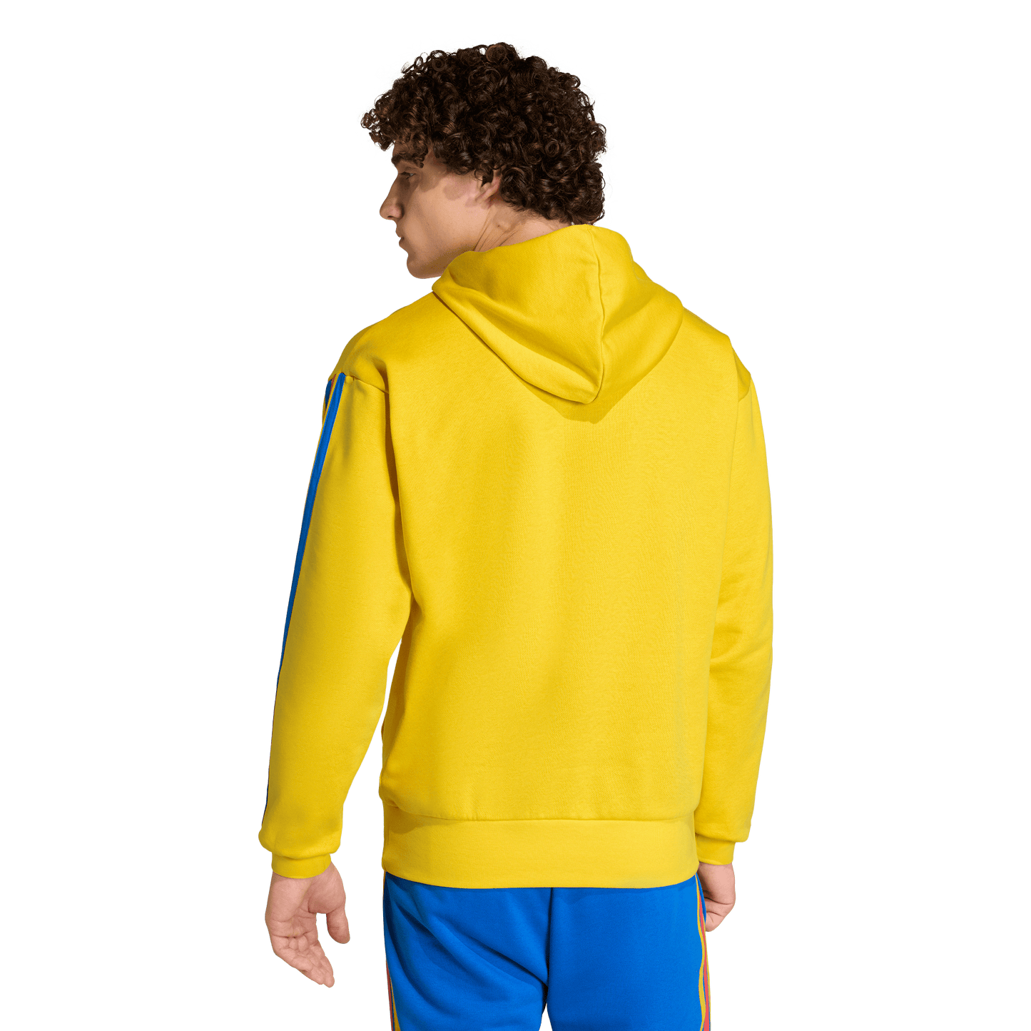 adidas Colombia DNA Fleece Hoodie | Yellow | Men's