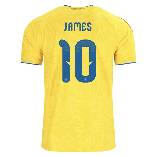 adidas Colombia 26 James Home Jersey | Yellow | Men's