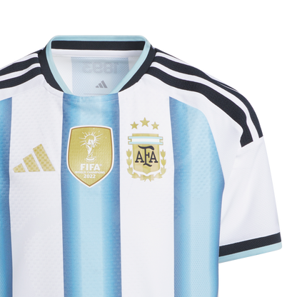 adidas Argentina 26 Authentic Home Jersey | Ice Blue/White | Kid's