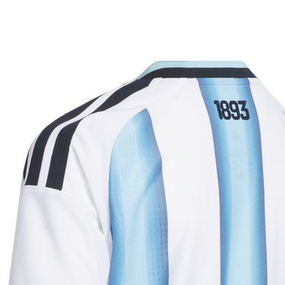 adidas Argentina 26 Authentic Home Jersey | Ice Blue/White | Kid's