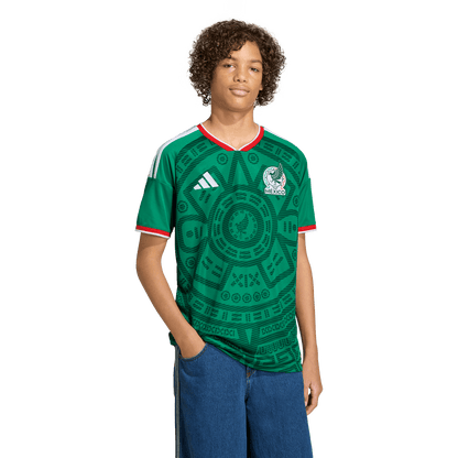 adidas Mexico 26 Home Jersey | Bold Green | Kid's