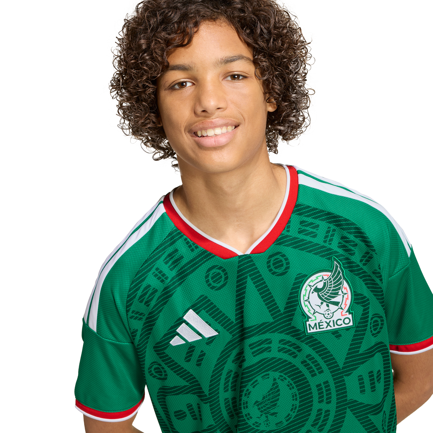adidas Mexico 26 Home Jersey | Bold Green | Kid's