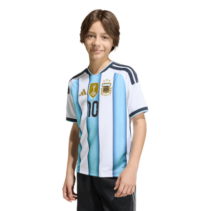 adidas Argentina 26 Home Messi Jersey | Ice Blue / White | Kid's