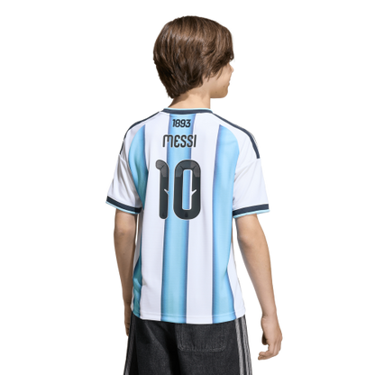 adidas Argentina 26 Home Messi Jersey | Ice Blue / White | Kid's