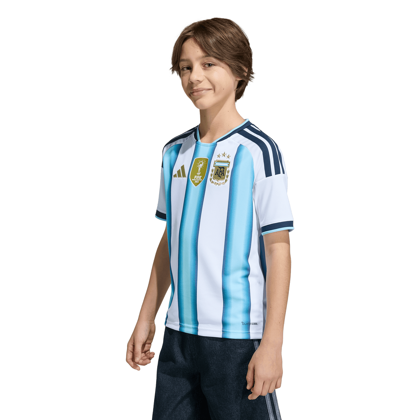 adidas Argentina 26 Home Jersey | Ice Blue/White | Kid's