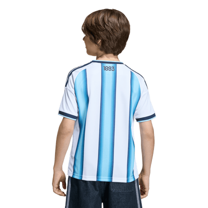 adidas Argentina 26 Home Jersey | Ice Blue/White | Kid's