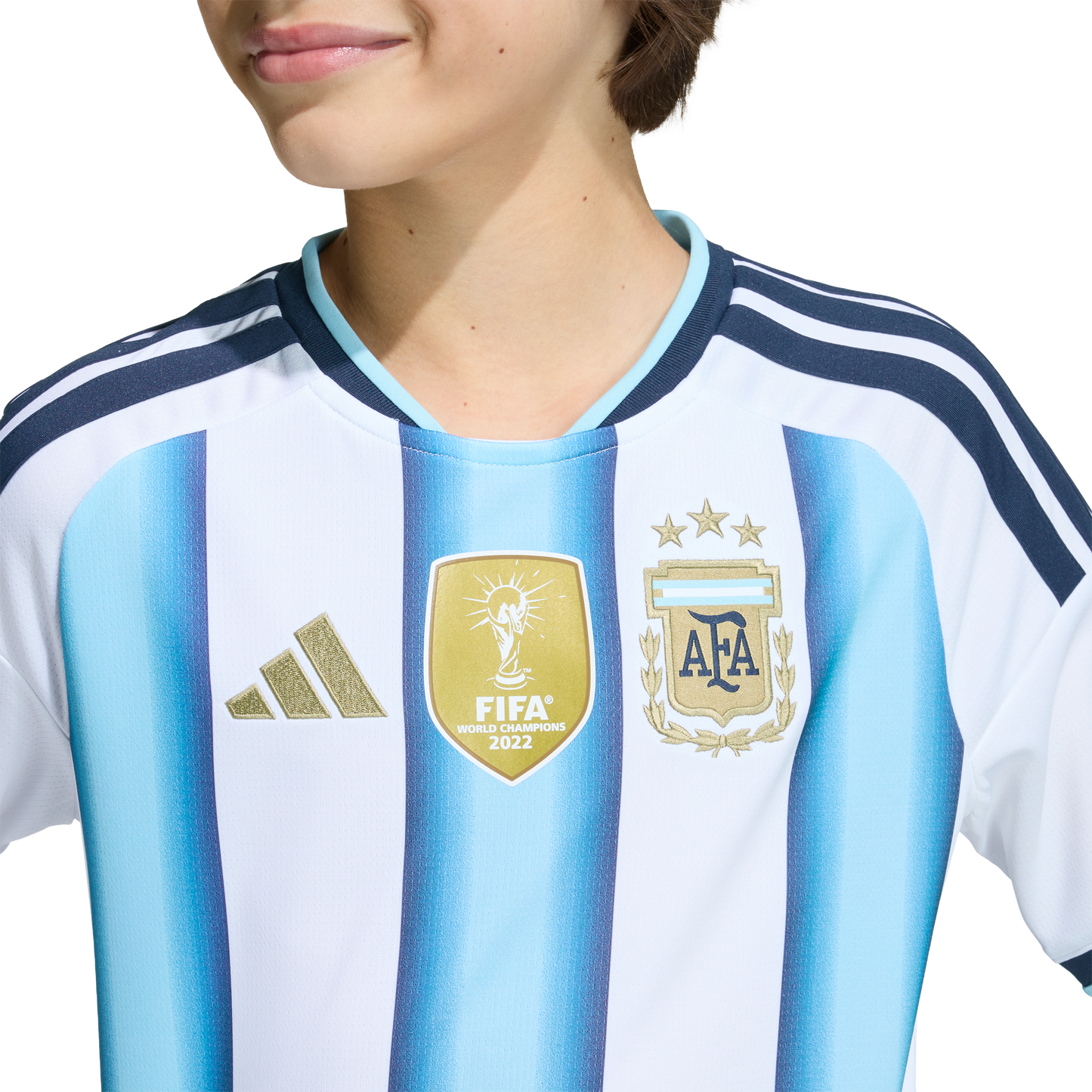 adidas Argentina 26 Home Jersey | Ice Blue/White | Kid's