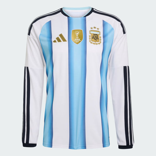 adidas Argentina 26 Home Long Sleeve Jersey | Light Blue/White | Men's