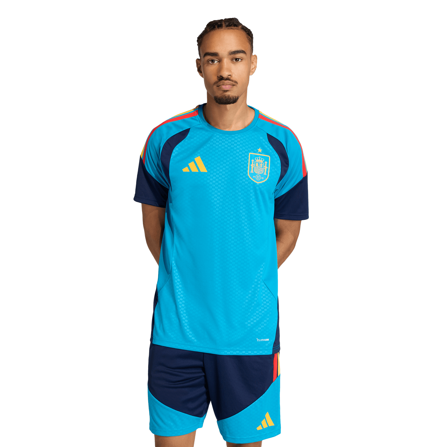 adidas Spain 26 Tiro Training Jersey | Bold Aqua | Men's