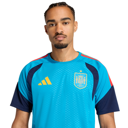 adidas Spain 26 Tiro Training Jersey | Bold Aqua | Men's
