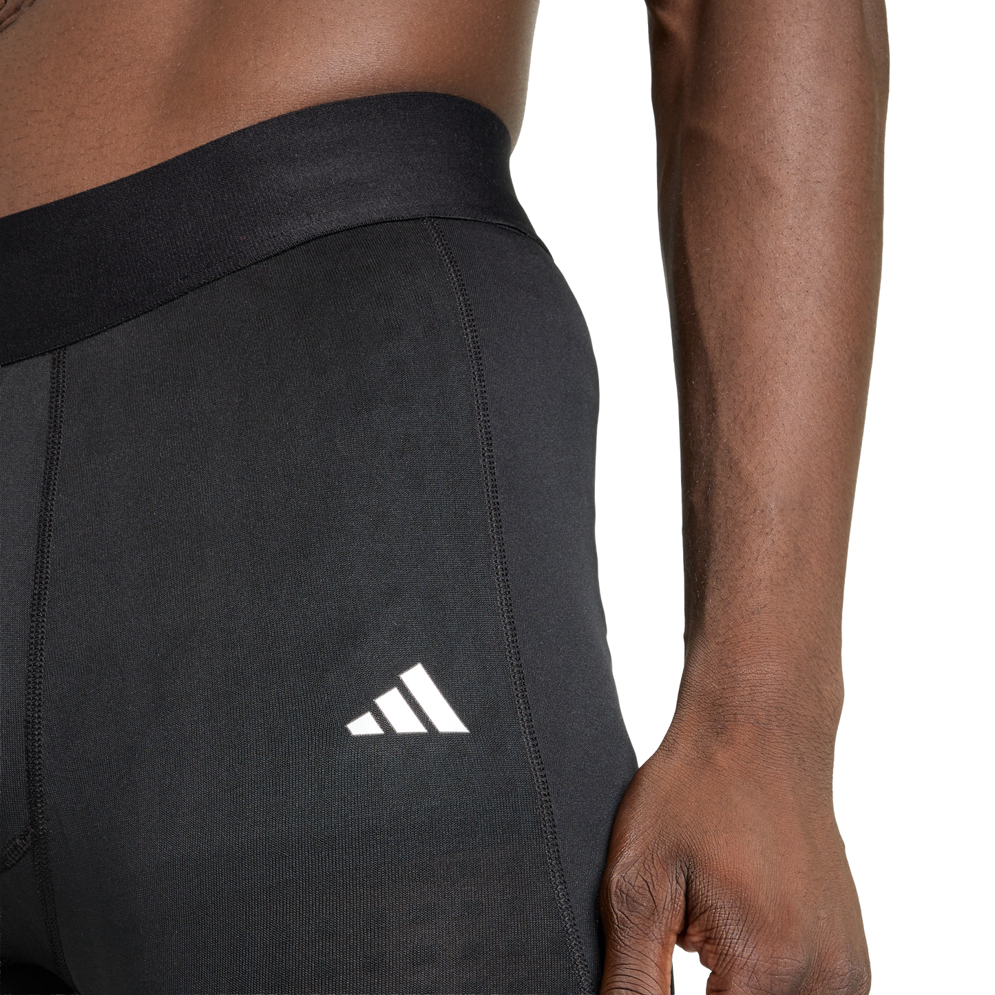 adidas Techfit Performance Long Tights | Black | Men's