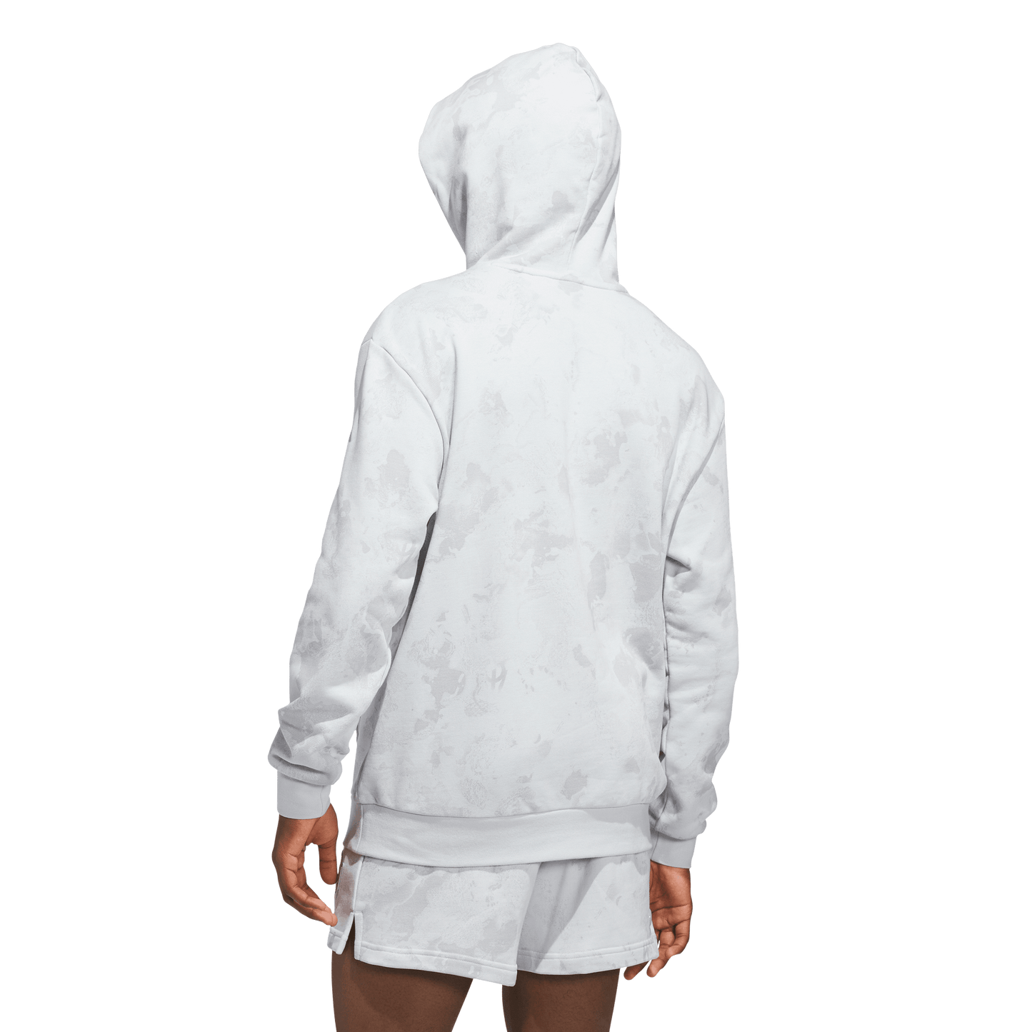 adidas Mahomes French Too Cold Terry Hoodie | Clear Grey | Men's